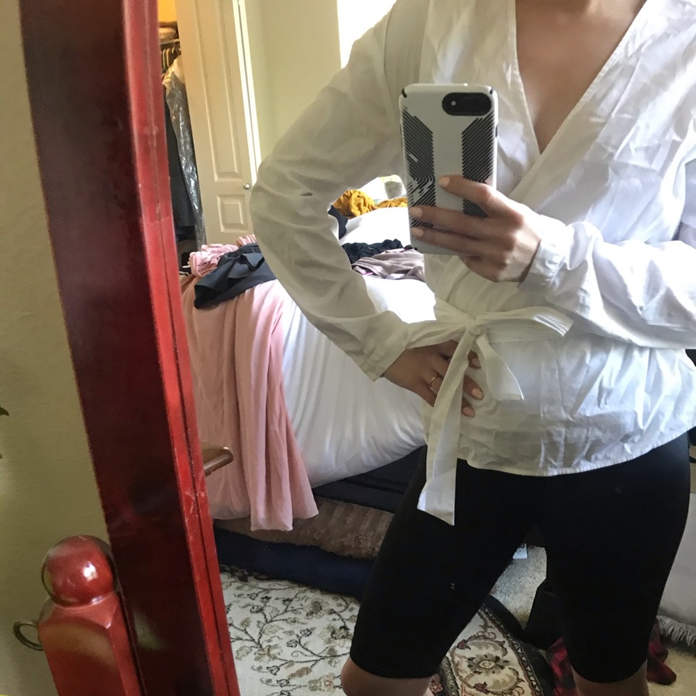 A New Day white wrap shirt - Picture 10 of 10